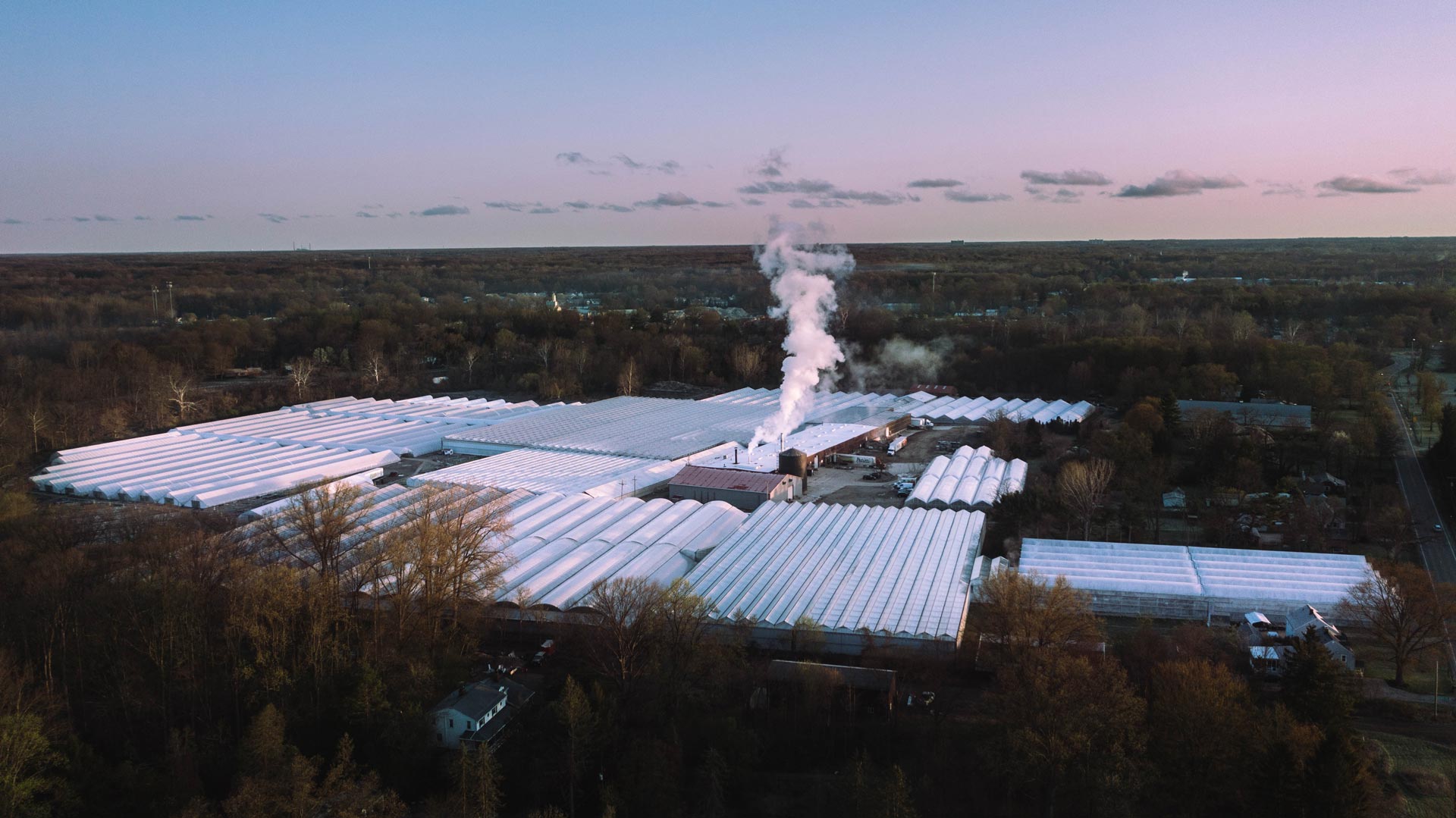Casa Verde facility from above